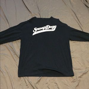 Navy blue Snoop dogg long sleeve shirt